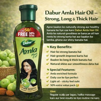 DABUR AMLA HAIR OIL 136ML