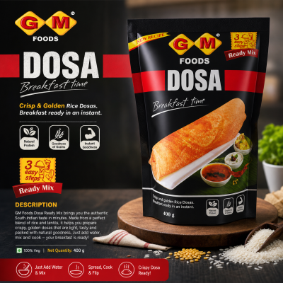 GM Foods Dosa Ready 400gm