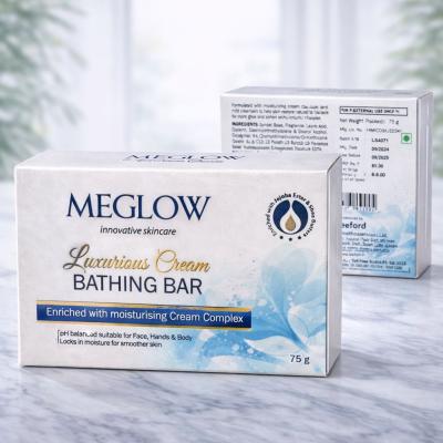 MEGLOW LUXURIOUS CREAM BATHING BAR