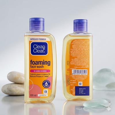 CLEAN AND CLEAR FOAMING FACE WASH 50ml
