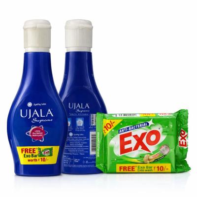 UJALA SUPREME ULTRA REDIANCE MOLECULES 75ml AND FREE EXO BAR DISHWASH BAR