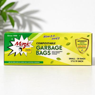 Magic Compostable Garbage Bags (Small – 30 Bags | 17x19 Inch)