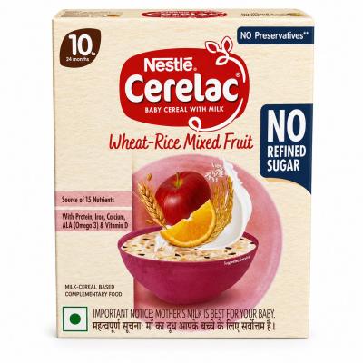 Nestlé Cerelac Wheat-Rice Mixed Fruit – 300gm