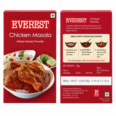 Everest Chicken Masala – Mixed Masala Powder (50g)