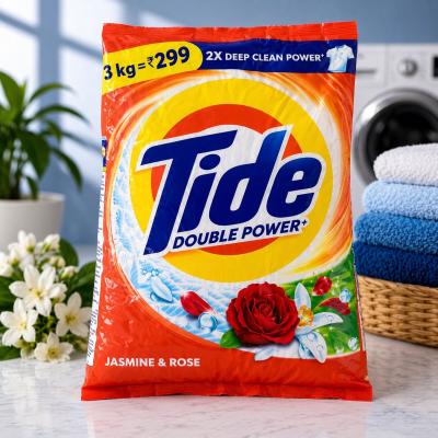 Tide Double Power+ Detergent Powder – 3kg