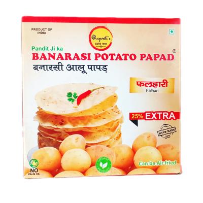 Pandit Ji Banarasi Potato Papad – 250g
