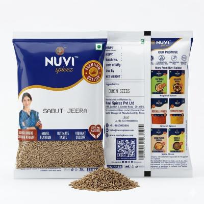 NUVI Spicez Sabut Jeera - Whole Cumin Seeds (100g)