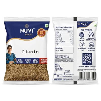 NUVI Spicez Ajwain - Whole Carom Seeds (50g)