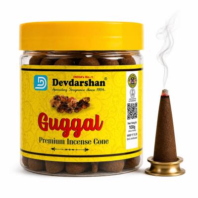 Devdarshan Guggal Premium Incense Cone (100g)