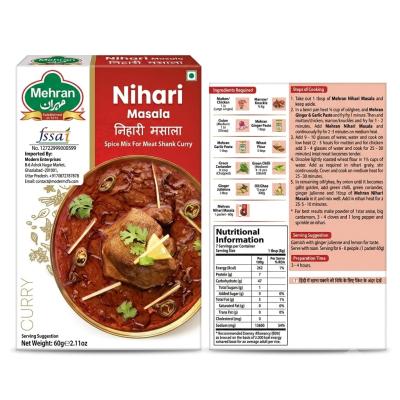Mehran Nihari Masala 60g