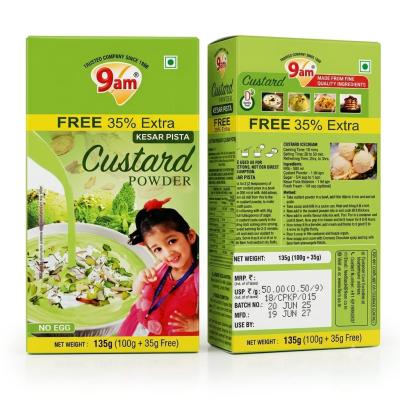 9AM Kesar Pista Custard Powder 135gm