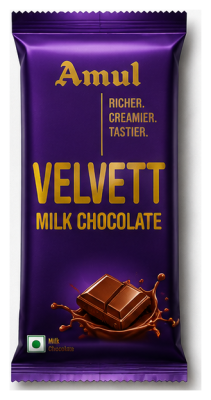 Amul velvet milk chocolate